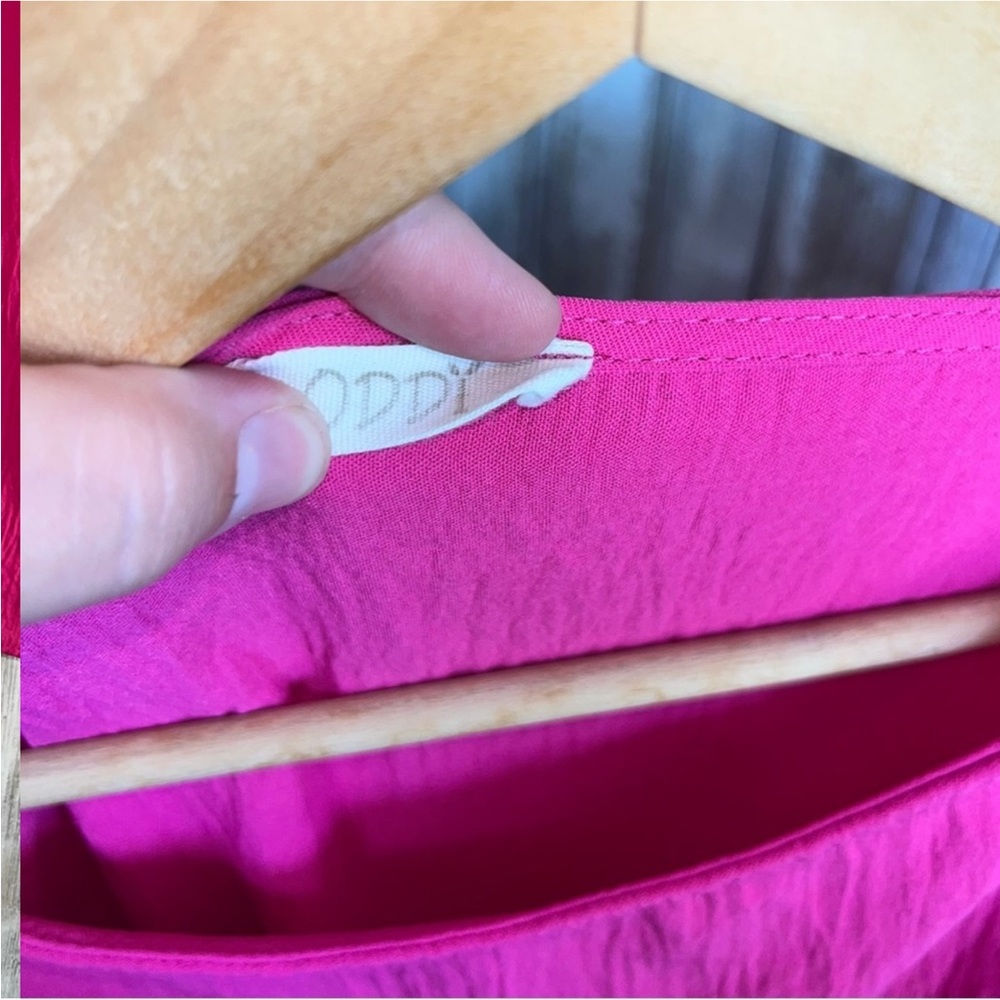 Oddy Pink Oversized Blouse - Picture 5 of 6